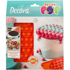 Stampo Antiaderente In Silicone Decorpop Cerchio 18,5x17cm Decora