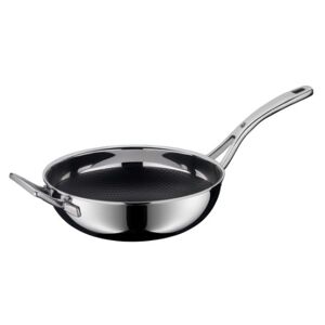 WMF Profi Resist 17.5653.6411 padella Wok/padella per cottura al salto Rotondo (17.5653.6411)