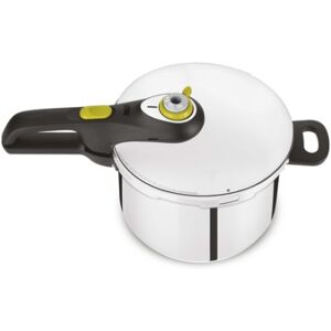 Tefal P2530738 pentola a pressione per piano cottura 6 L Nero, Acciaio inossidabile (P2530738)