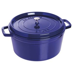 Staub La Cocotte rotonda - 30 cm, blu scuro