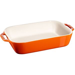 Staub Ceramique Pirofila rettangolare - 27 x 20 cm, arancione