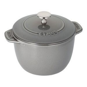 Staub La Cocotte per riso 16 cm, rotondo, grigio grafite, ghisa