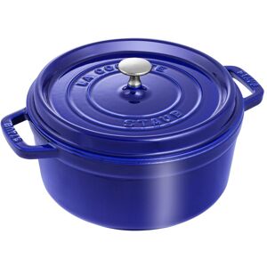 Staub La Cocotte rotonda - 24 cm, blu scuro