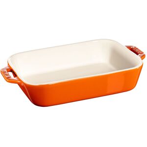 Staub Ceramique Pirofila rettangolare - 20 x 16 cm, arancione