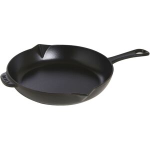 Staub Pans Padella con becchi - 26 cm, ghisa, Black Matt