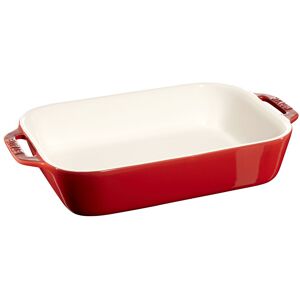 Staub Ceramique Pirofila rettangolare - 27 x 20 cm, ciliegia