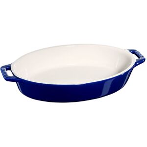 Staub Ceramique Pirofila ovale - 23 cm, blu scuro