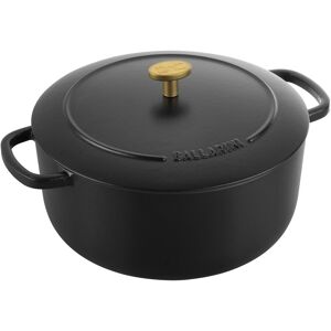 ballarini bellamonte cocotte rotonda - 24 cm, nero