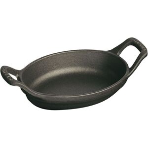 Staub Specialities Pirofila ovale - 15 cm, Nera