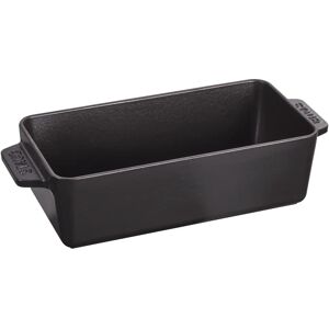 Staub Specialities Teglia per il pane rettangolare - 23 x 12 cm, nero