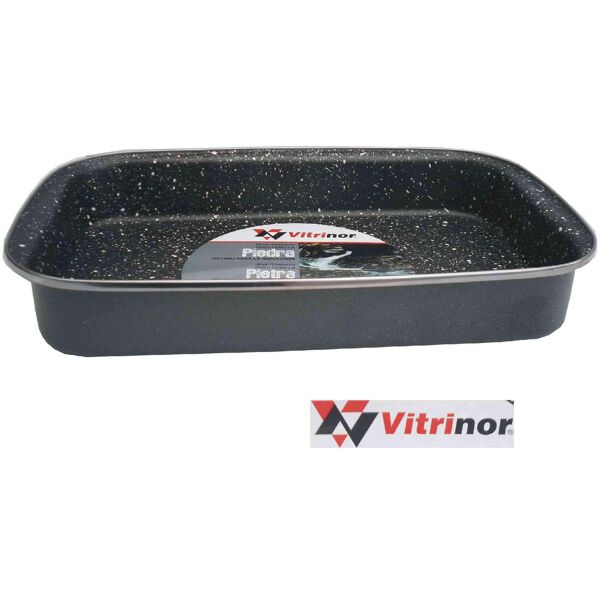 vitrinor 084130 teglia lasagnera cm 35 acciaio vetrificato per induzione - 084130