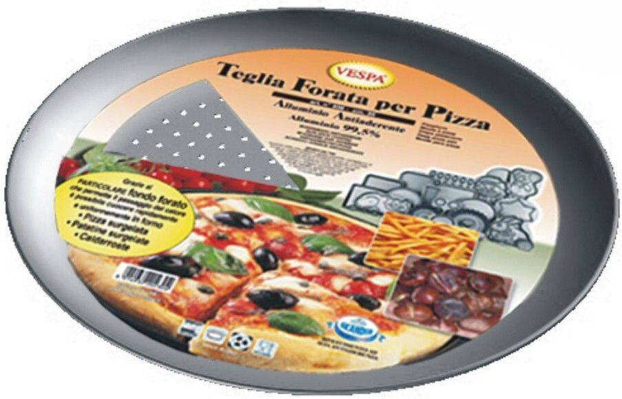 TEGLIA FORATA X PIZZA CM. 34,5X2