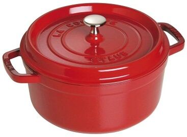 Staub La Cocotte casseruola tonda in ghisa ciliegia 26cm