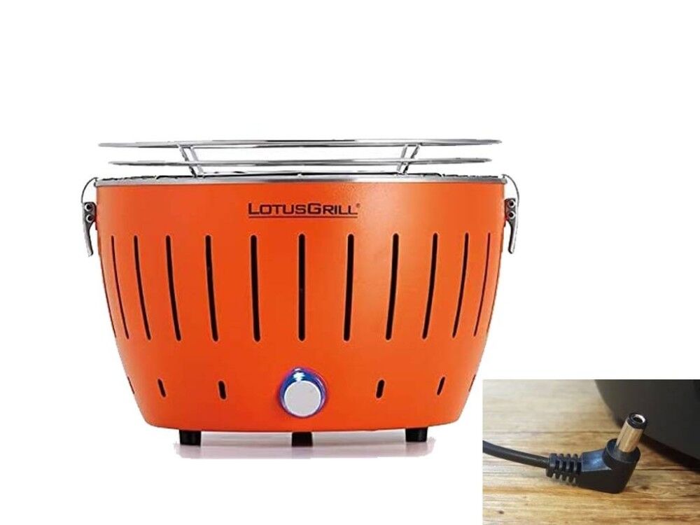 LotusGrill Barbecue A Carbonella Portatile Arancione Lg G34 U Or Lotus Grill