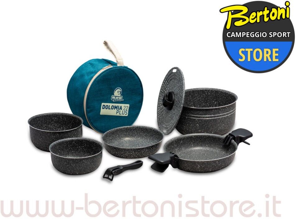 Beaver Brand Batteria Pentole Dolomia 22 Plus 0493_sr Beaverbrand