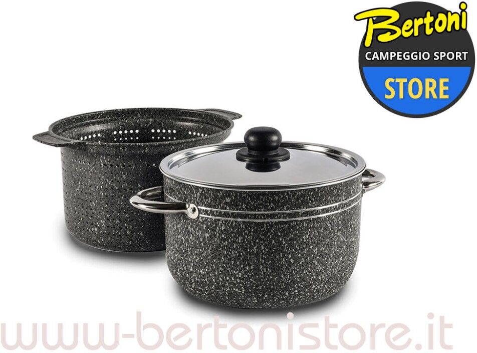 Beaver Brand Pentola Stone Rock 22 Pronto Pasta 0429-R Beaverbrand