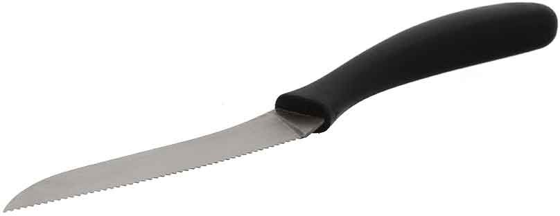 PapoLab Coltello Da Pizza Con Lama In Acciaio Inox 10,5 Cm