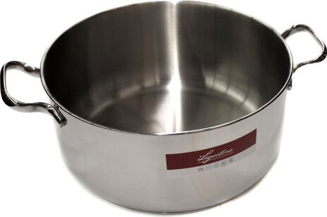 lagostina 10740031022 casseruola fonda in acciaio inox 18/10 Ø 22 cm con 2 manici - 10740031022 sfiziosa