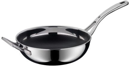 WMF Profi Resist 17.5653.6411 padella Wok/padella per cottura al salto Rotondo (17.5653.6411)