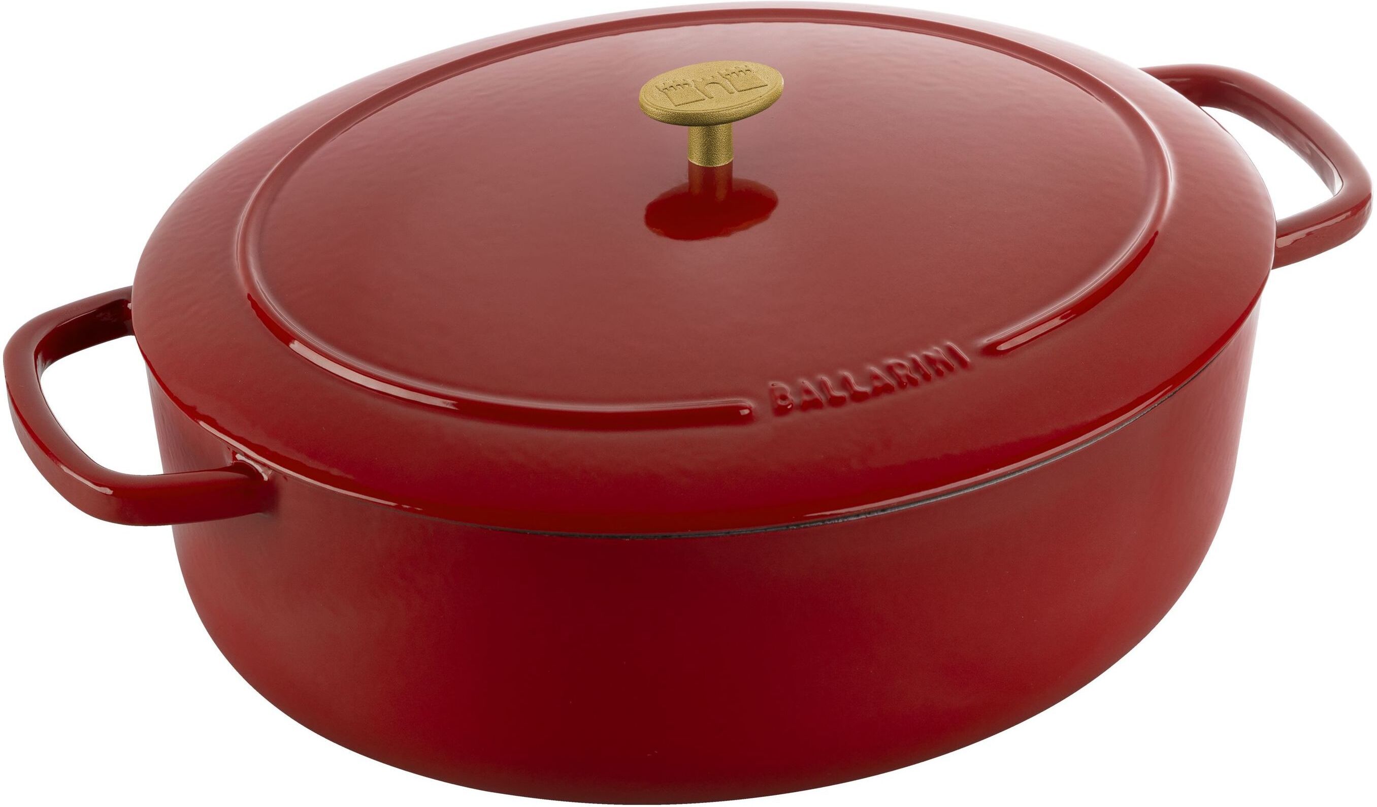 BALLARINI Bellamonte Cocotte ovale - 37 cm, rosso