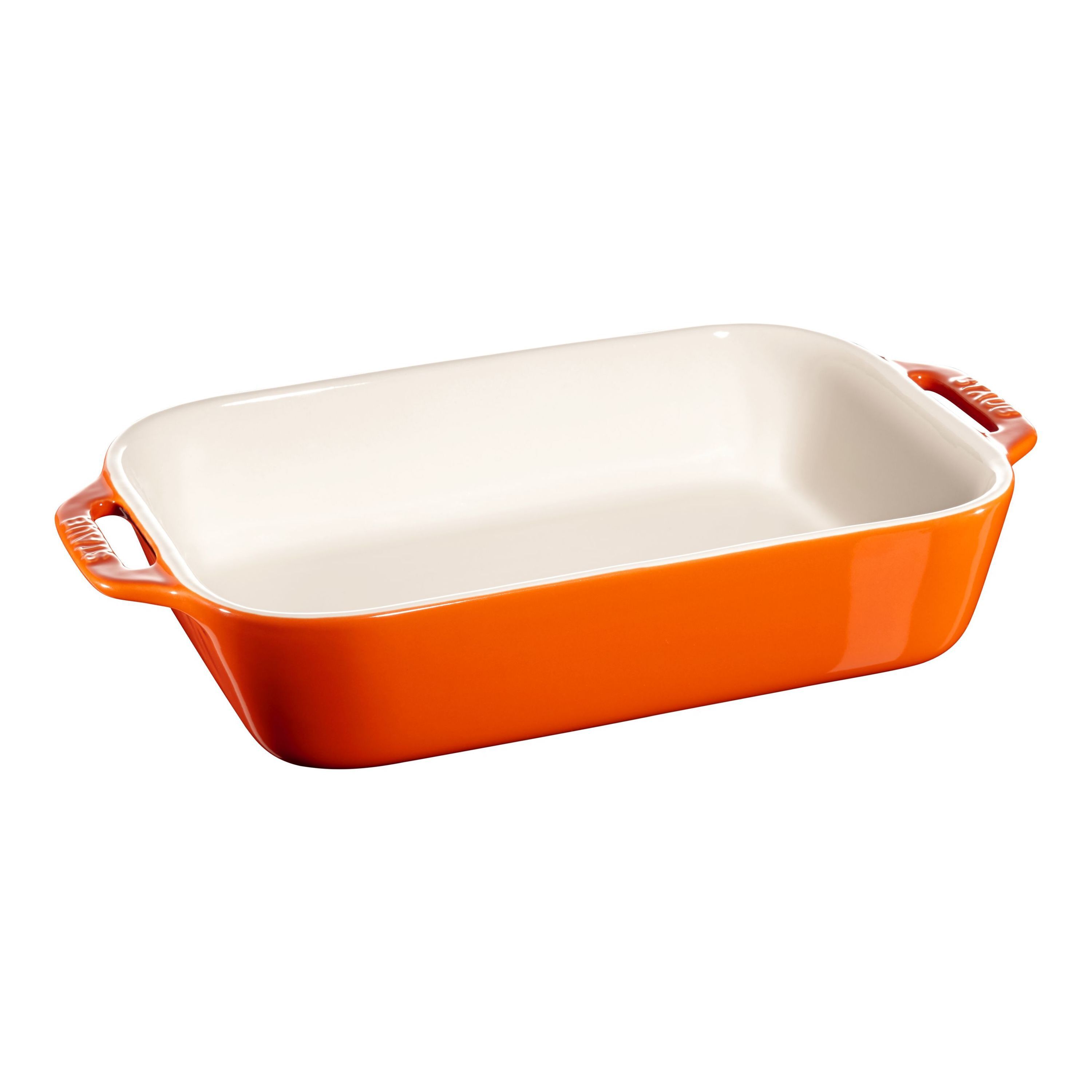 Staub Ceramique Pirofila rettangolare - 27 x 20 cm, arancione