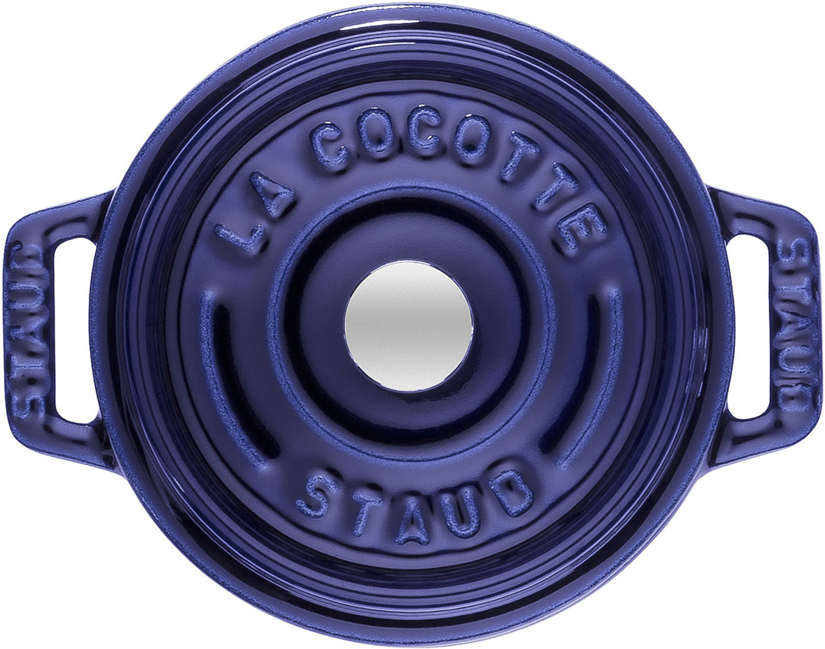 Staub La Cocotte Mini cocotte rotonda - 10 cm, blu scuro