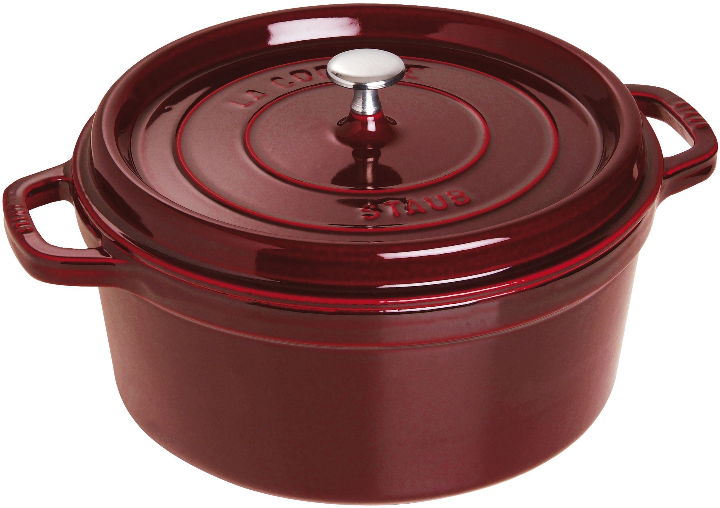 Staub La Cocotte - 28 cm, granatina