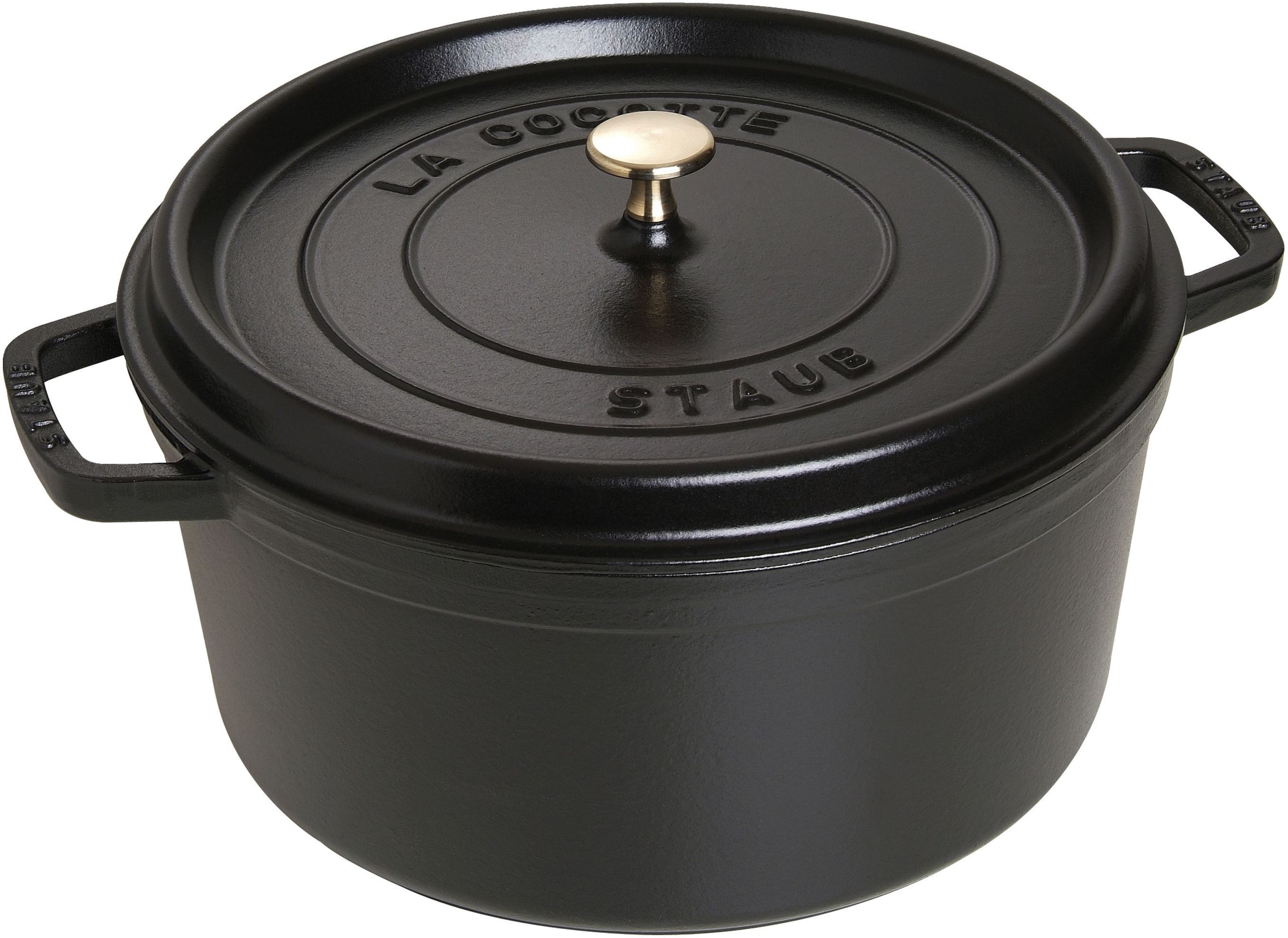 Staub La Cocotte rotonda - 30 cm, Nera