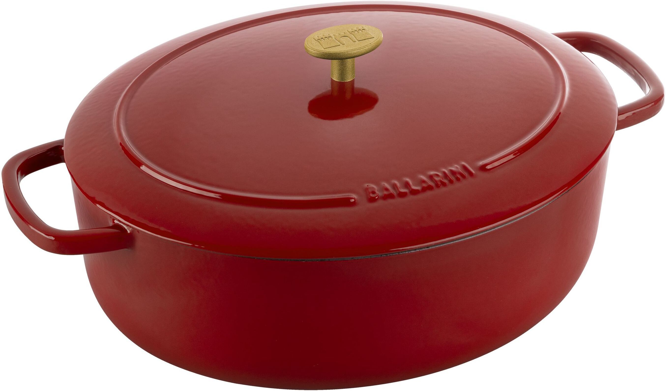 BALLARINI Bellamonte Cocotte ovale - 33 cm, rosso