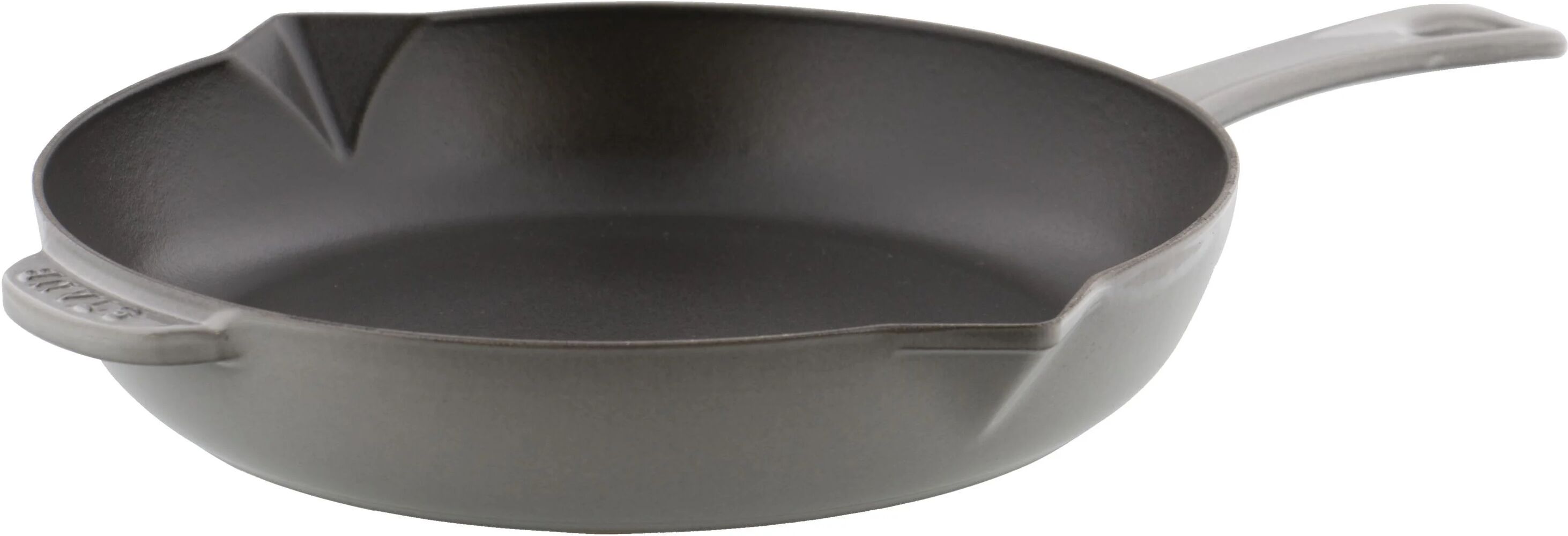 Staub Pans Padella con becchi - 26 cm, ghisa, Black Matt