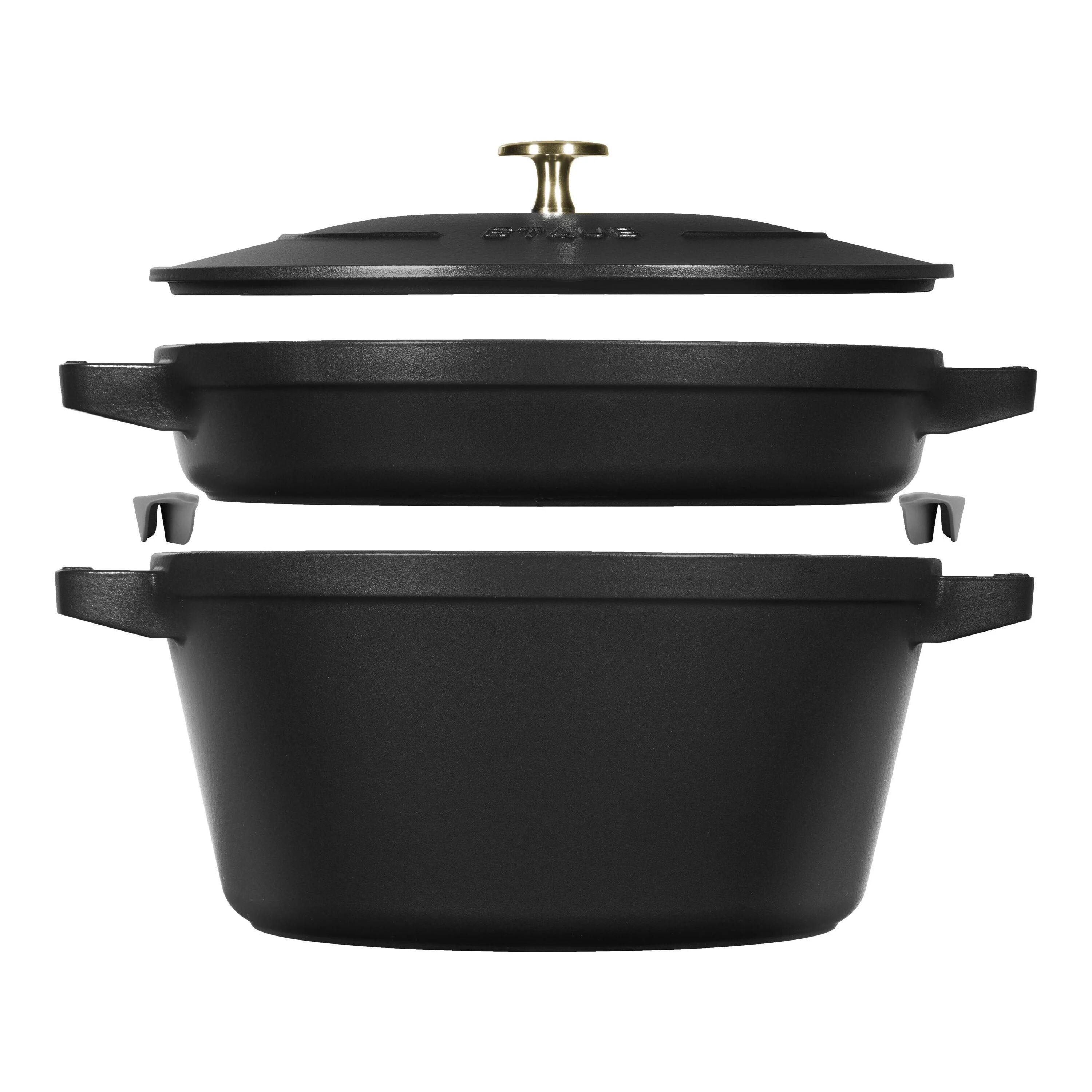 Staub Stackable Set di pentole - 2-pz.