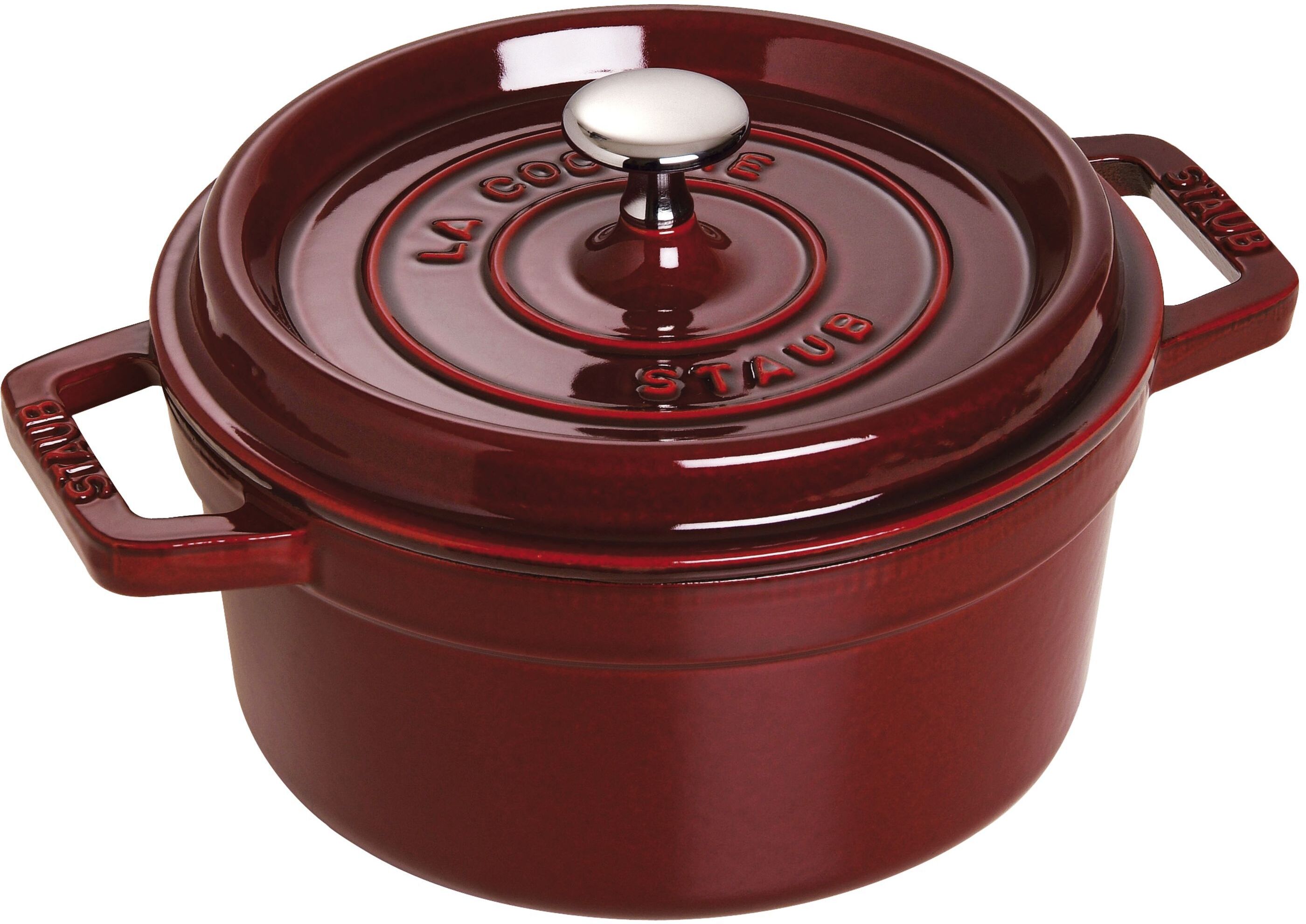 Staub La Cocotte rotonda - 22 cm, granatina