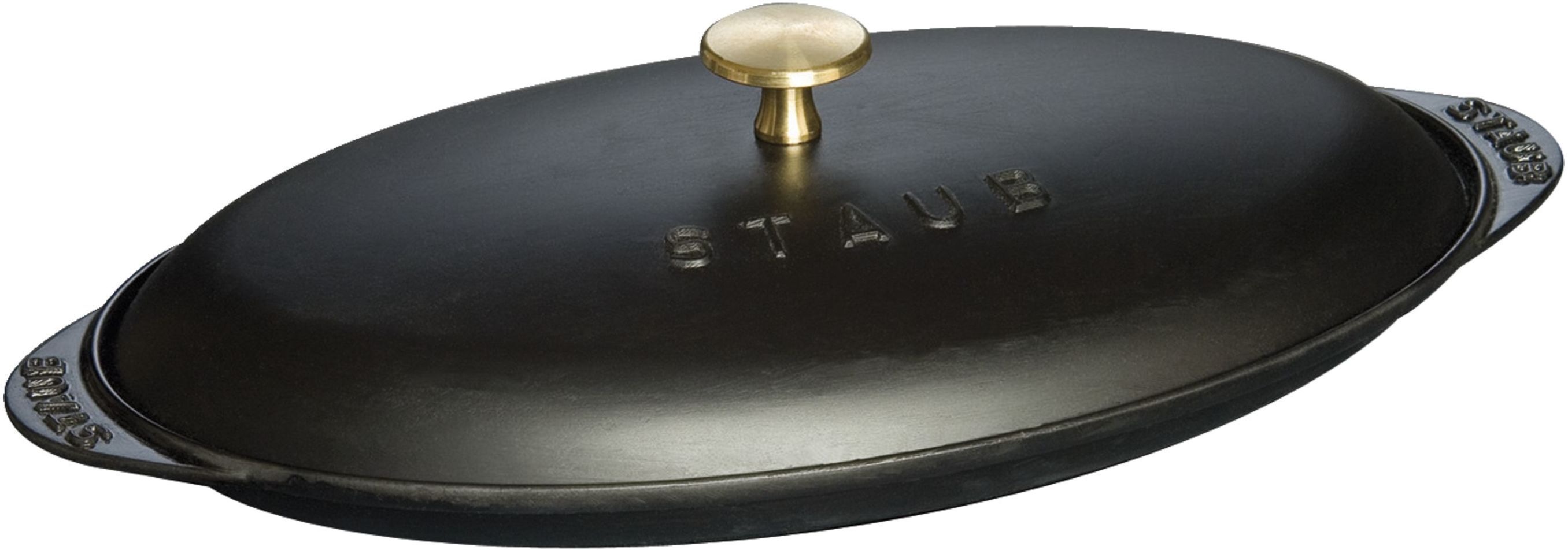 Staub Specialities Pirofila con coperchio ovale - 31 cm, nero