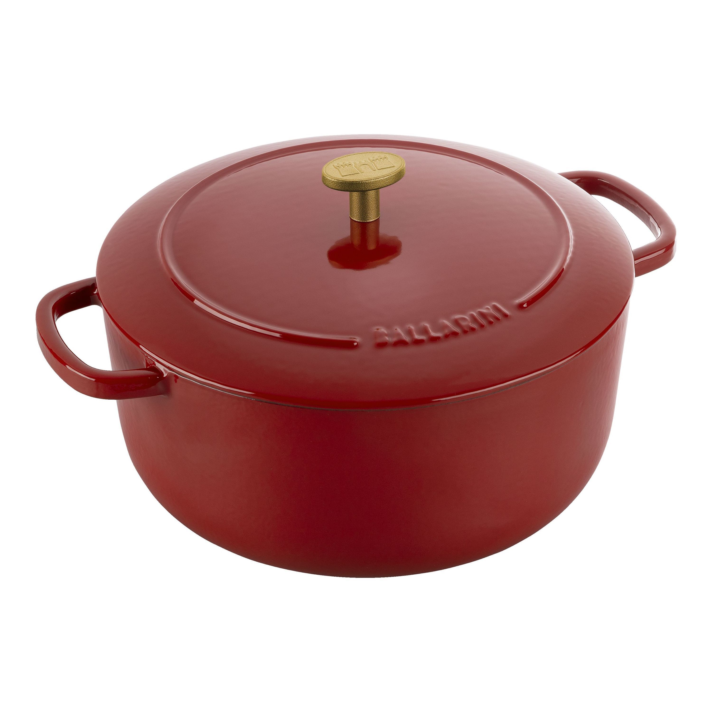 BALLARINI Bellamonte Cocotte rotonda - 24 cm, rosso