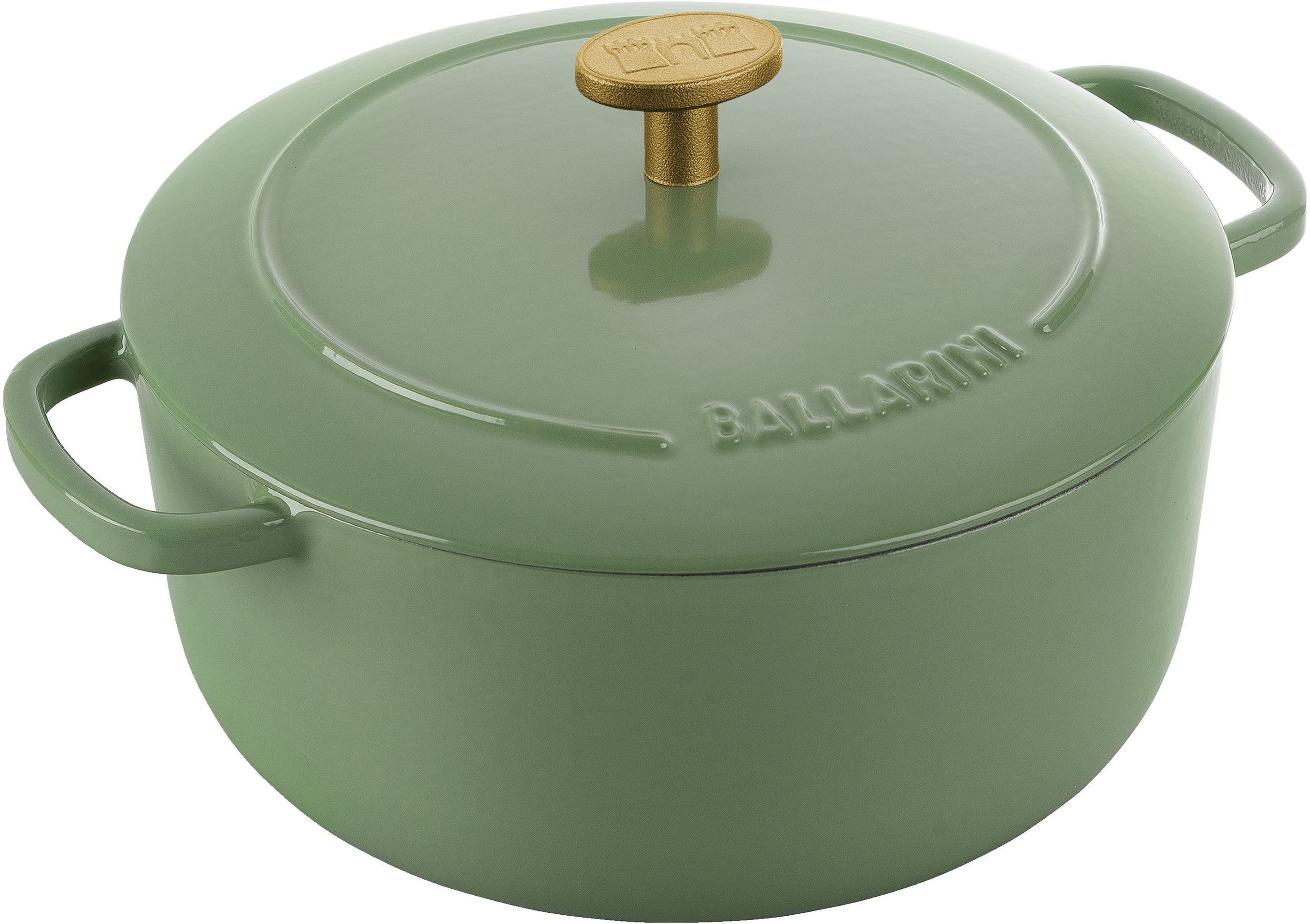 BALLARINI Bellamonte Cocotte rotonda - 20 cm, verde