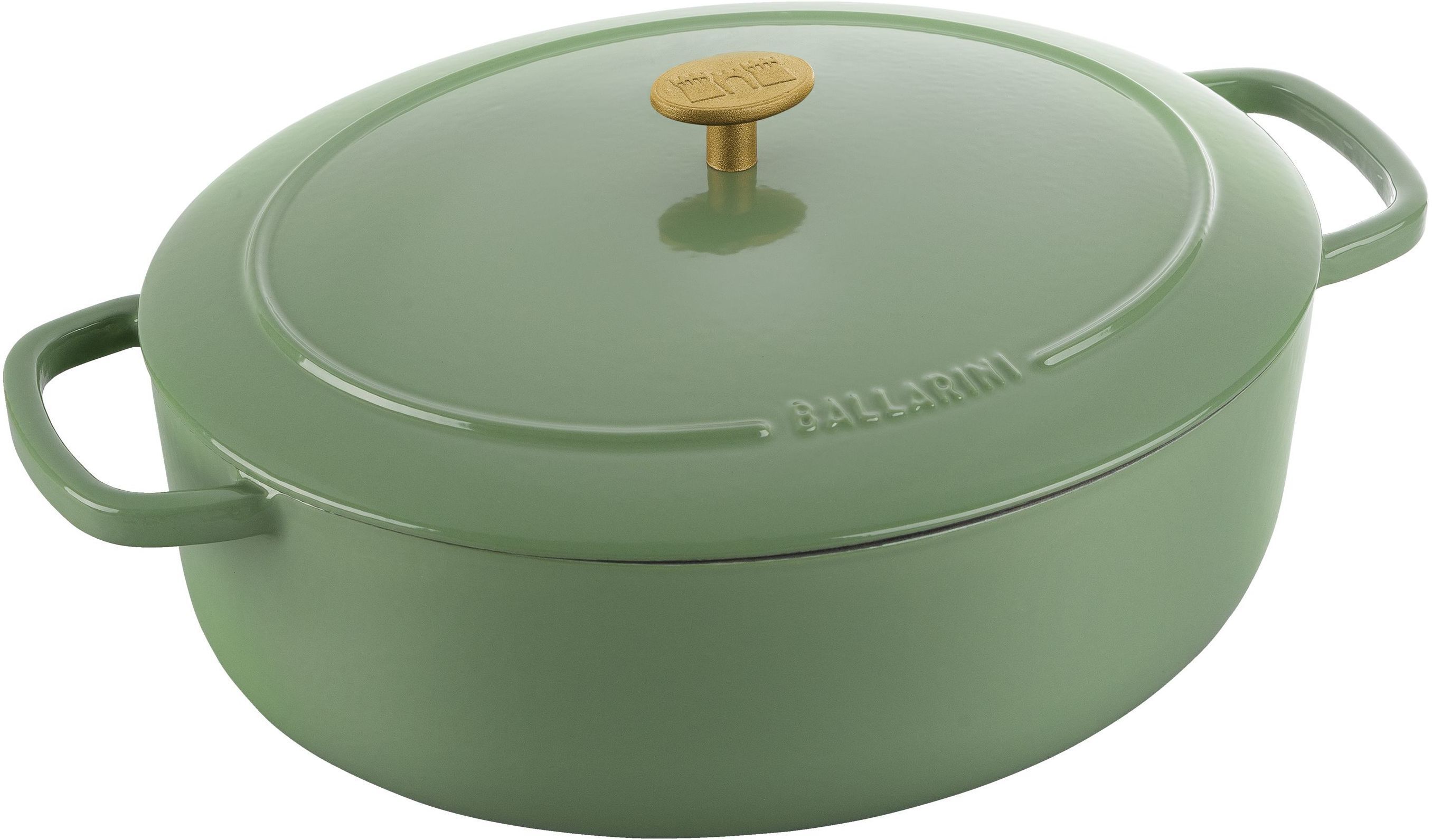 BALLARINI Bellamonte Cocotte ovale - 33 cm, verde