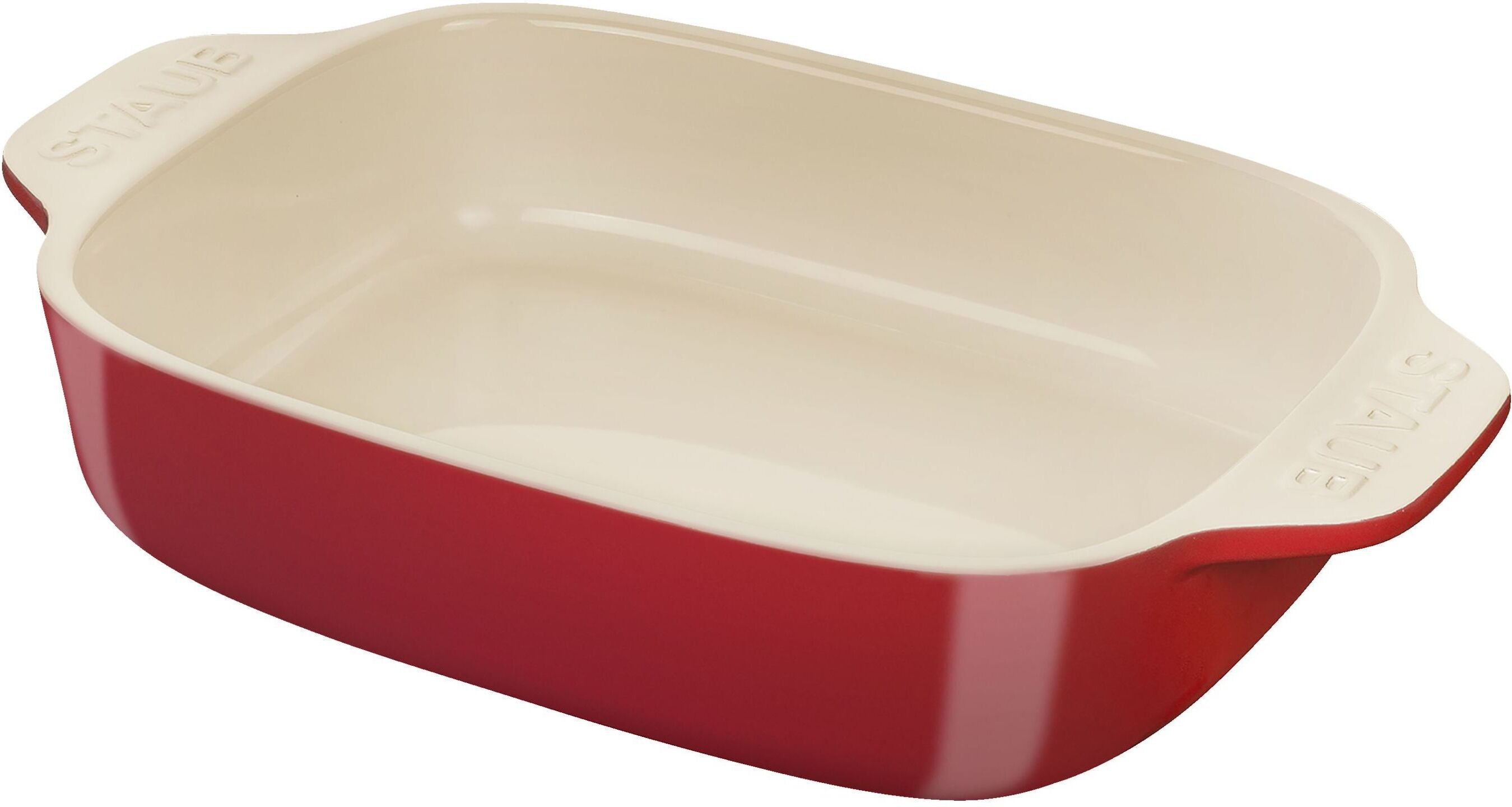 Staub Ceramique Pirofila rettangolare - 20 x 16 cm, ciliegia