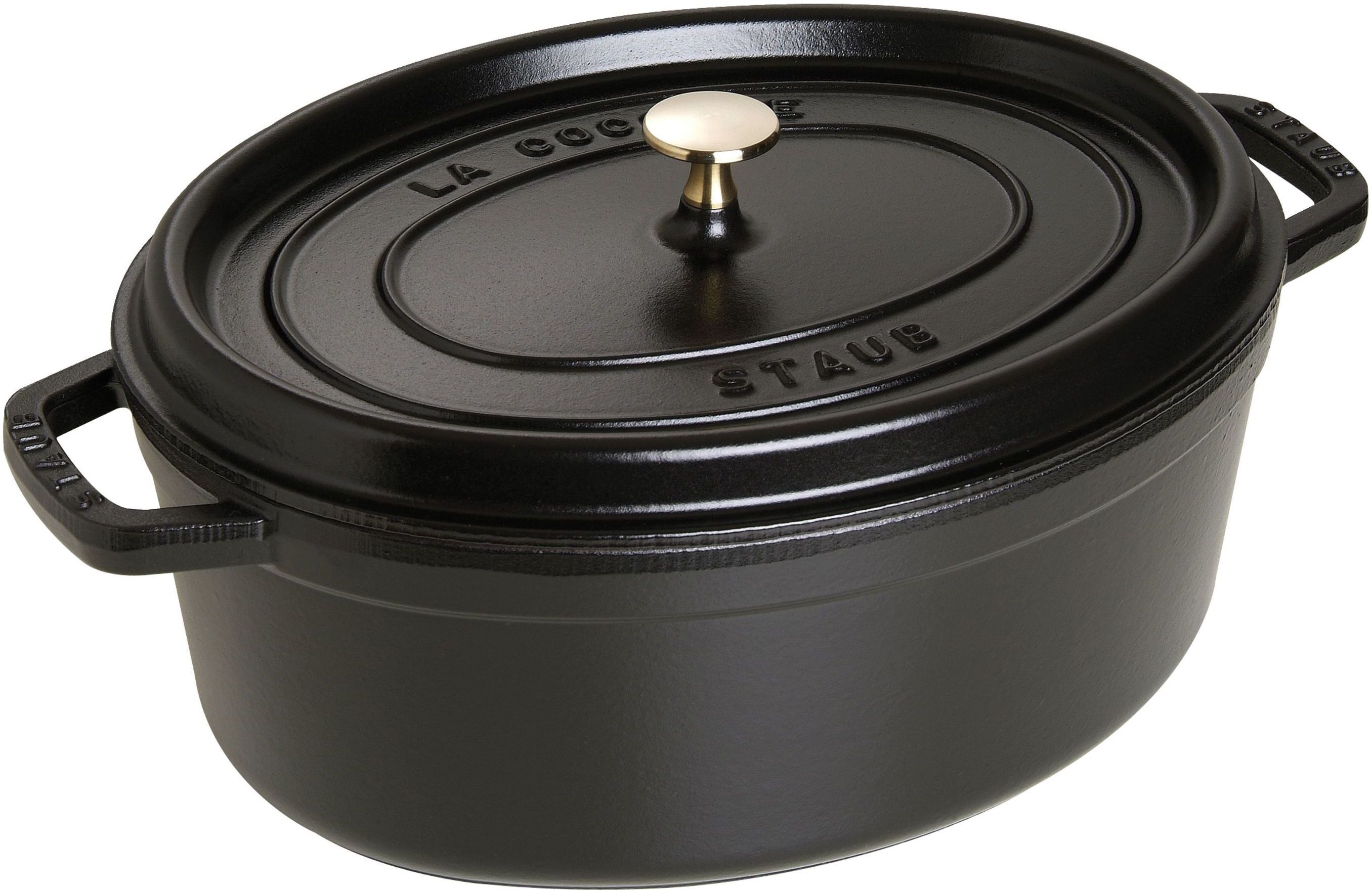 Staub La Cocotte ovale - 33 cm, Nera