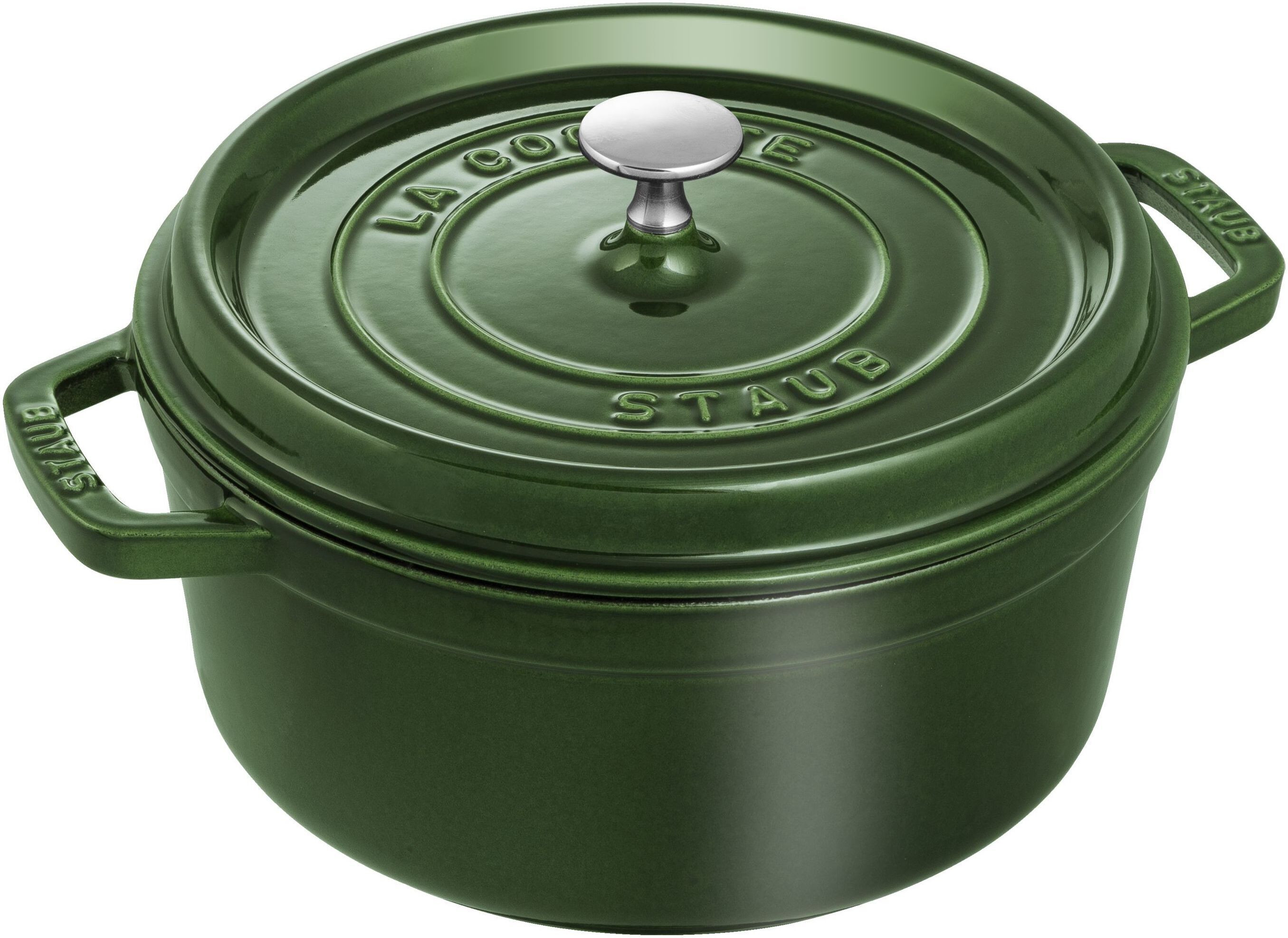 Staub La Cocotte rotonda - 24 cm, basilico