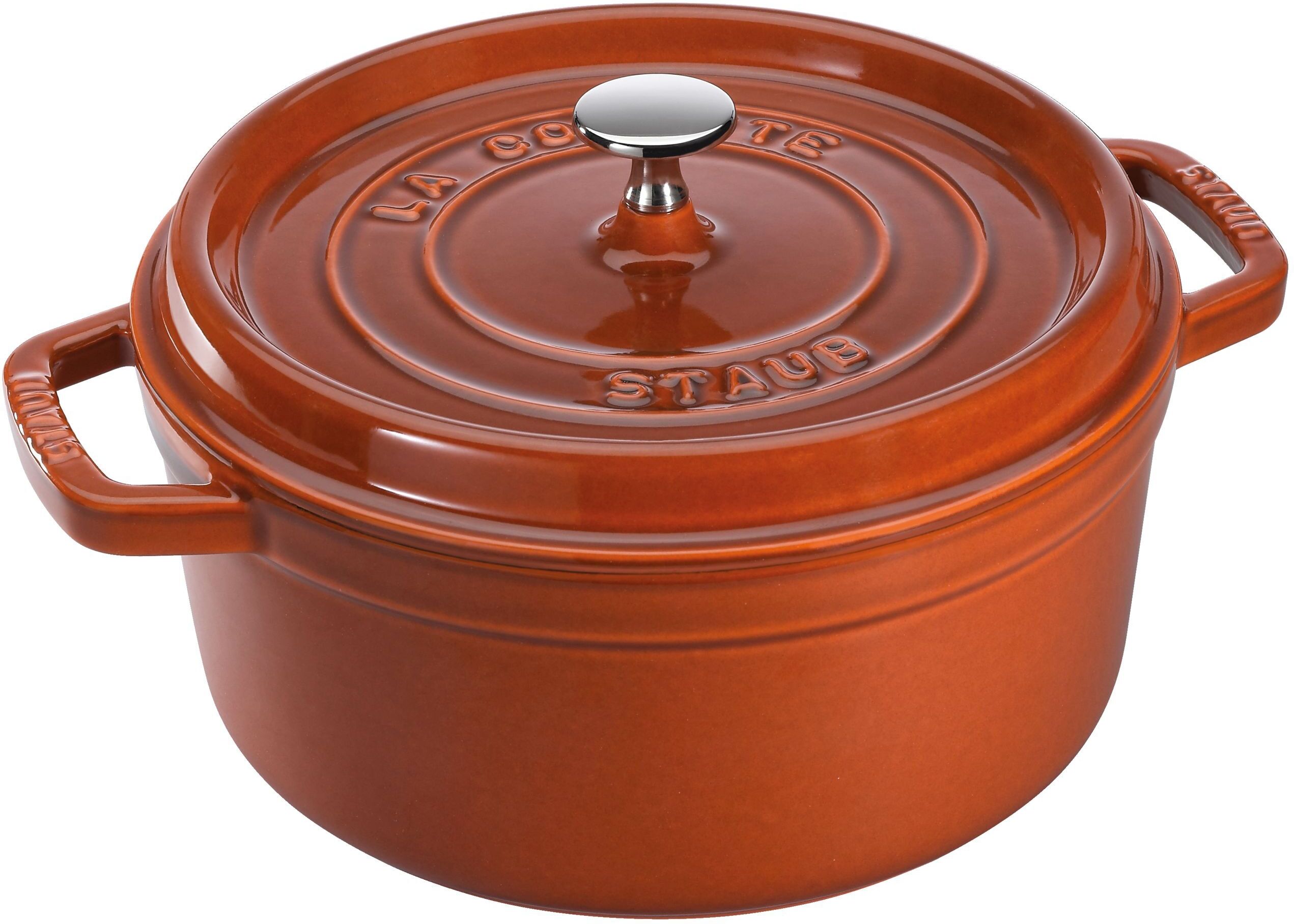 Staub La Cocotte rotonda - 24 cm, cannella