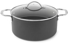 Brabantia Chrome braadpan 24 cm - Zwart