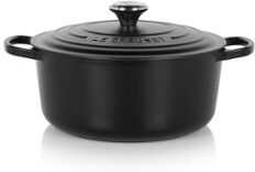 Le Creuset Signature braadpan 26 cm - Zwart