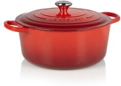 Le Creuset Signature braadpan 30 cm - Kersenrood