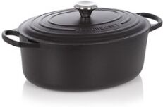 Le Creuset Signature braadpan 31 cm - Zwart