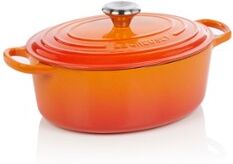 Le Creuset Signature Braadpan ovaal 27 cm - Oranjerood