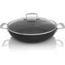 Le Creuset Les Forgées sauteerpan Ø30 cm - Zwart