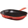 Le Creuset Grillpan ovaal 32 cm - Rood