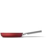 SMEG CKFF2601RDM Koekenpan 26cm Rood, Non-Stick, Aluminium, Gepatenteerde Basis