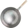 SHINE FARM Wok ronde bodem handgemaakt (15 inch)