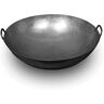 AAF Nommel ® Wok Oliebak ca. 70 cm diameter met 2 grepen/hengsels met ronde bodem voor gas, gastronomie